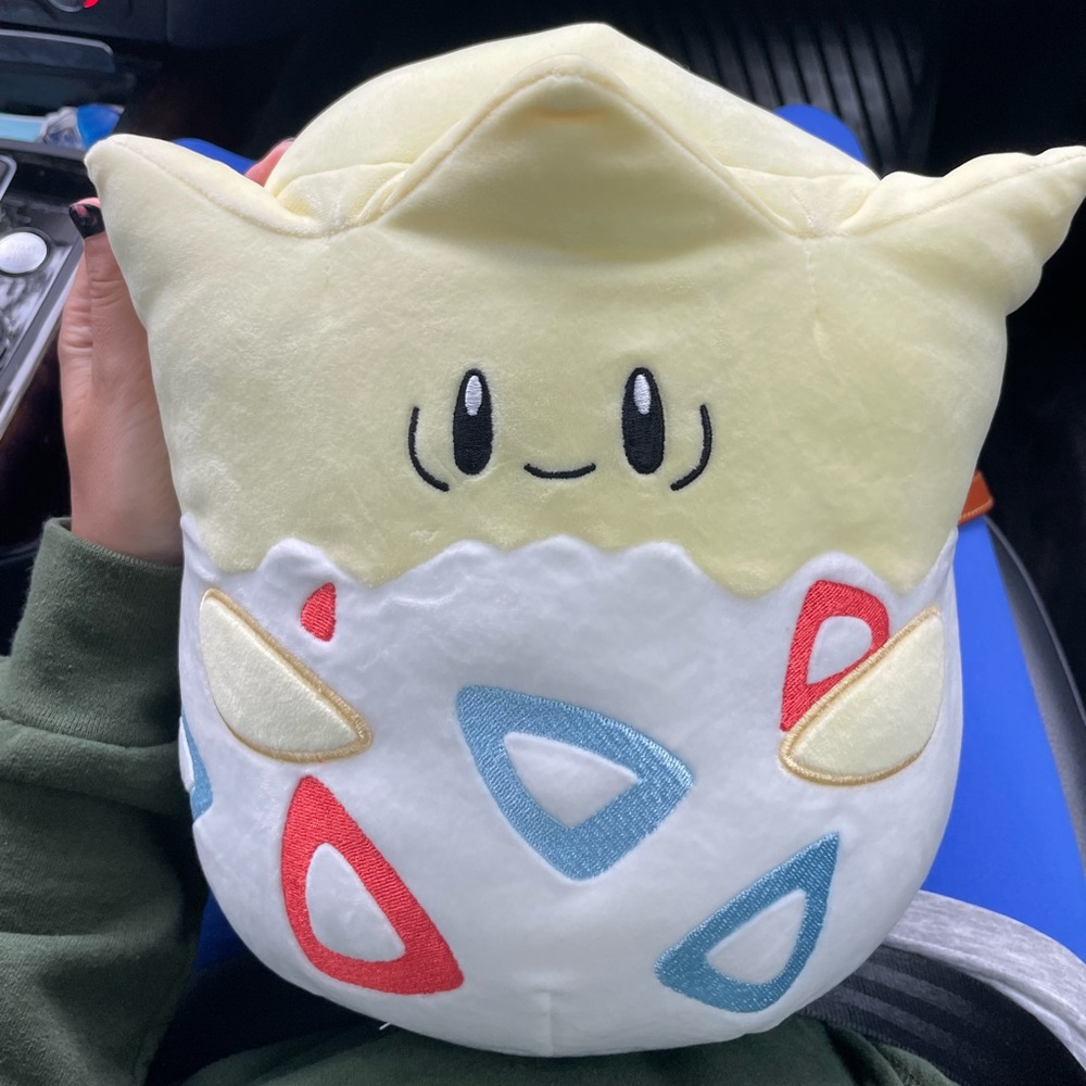 ❌SOLD❌ Togepi Pokemon Squishmallow 💛💙❤️